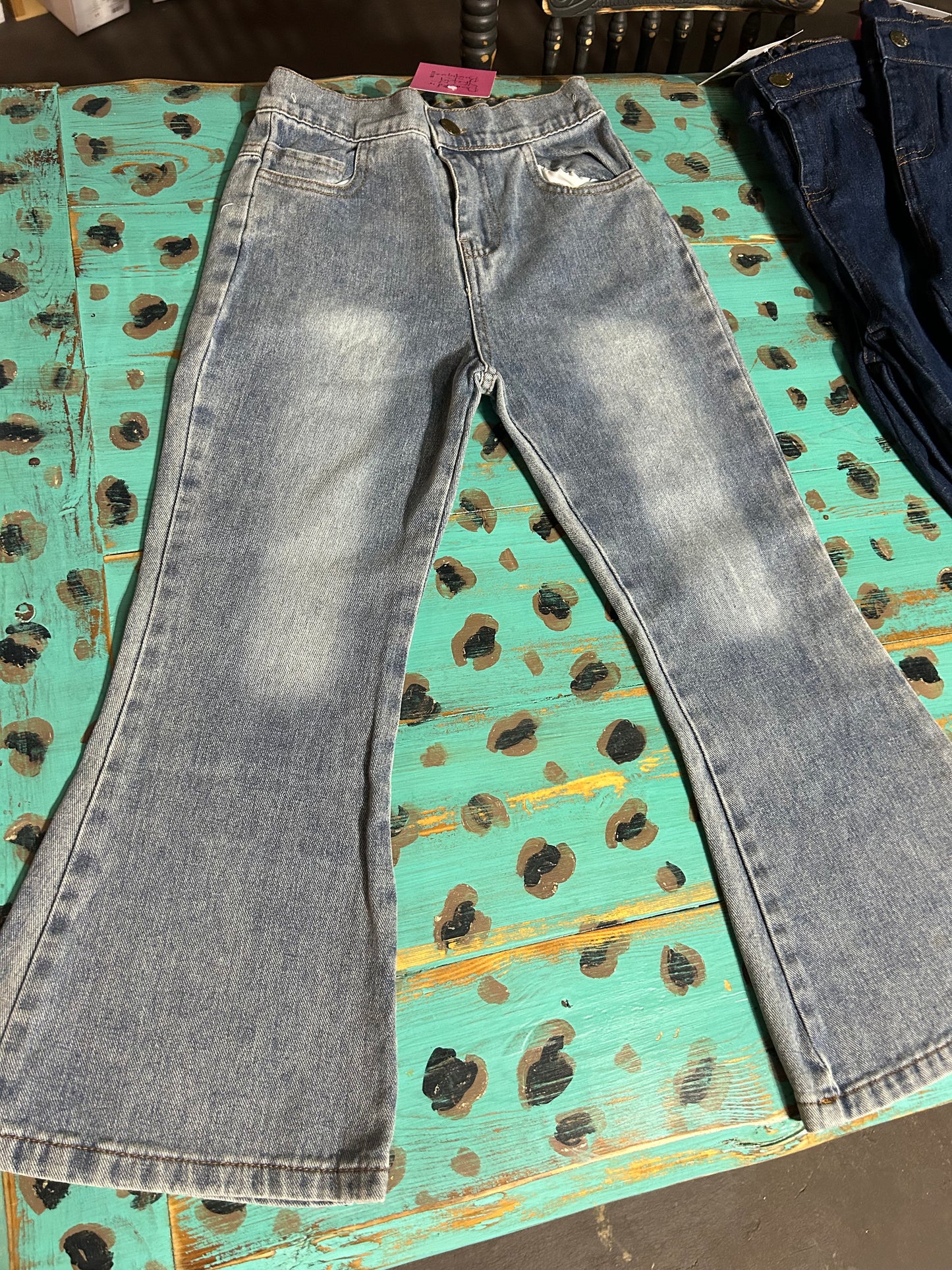 Light Wash Denim Bells