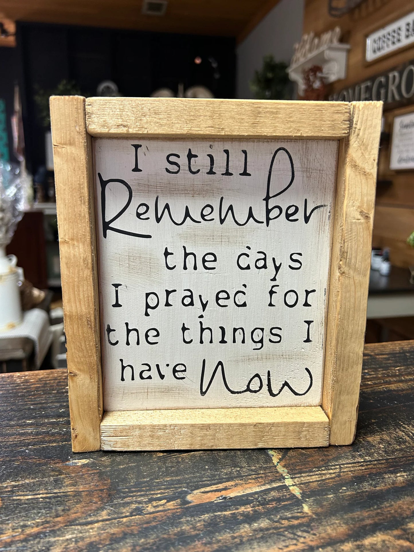 I still Remember… Sign