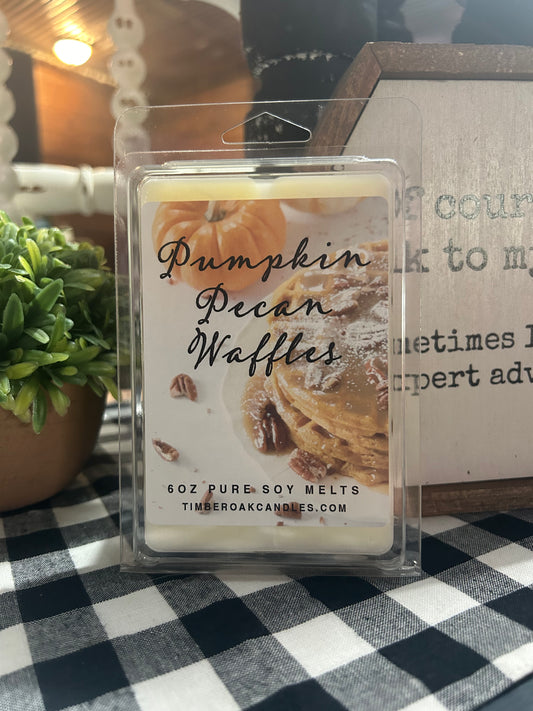 Pumpkin Pecan Waffle 100% Pure Soy