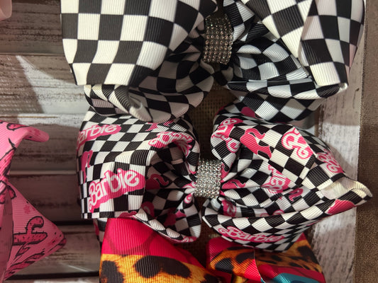 Barbie Checkered Bow