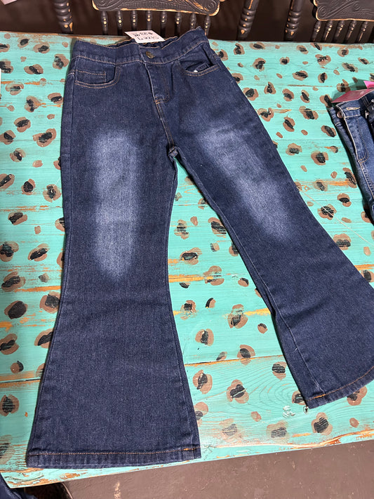 Dark Washed Denim Bells