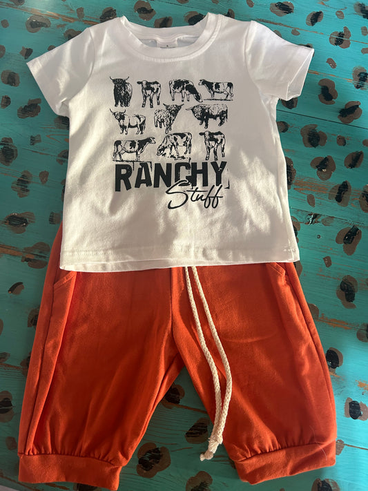 Ranchy Tee & Short Set
