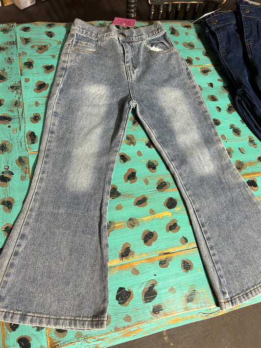 Light Wash Denim Bells