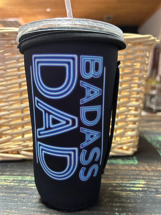 Bad A** Dad Koozie