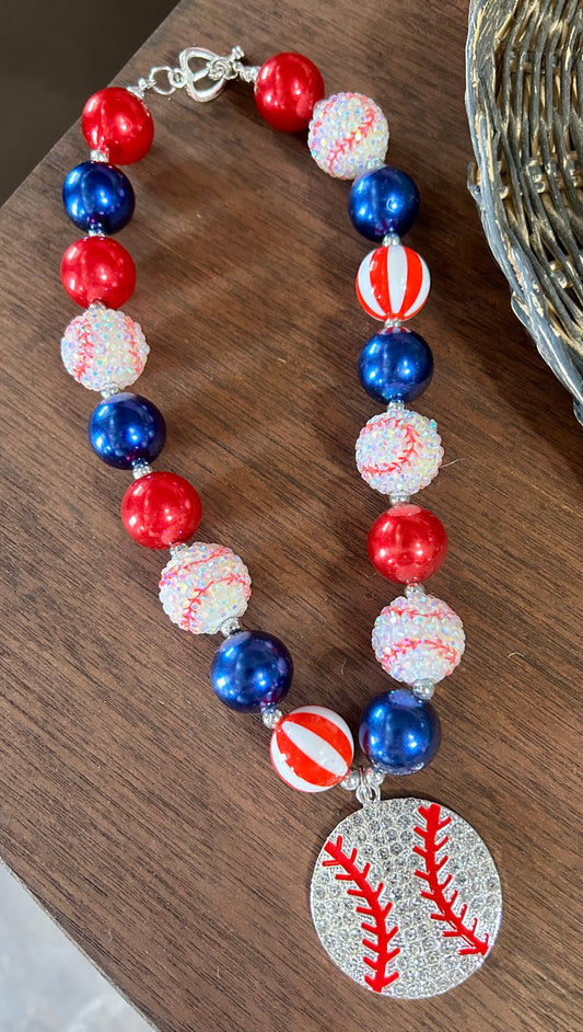 Baseball Kids Necklace