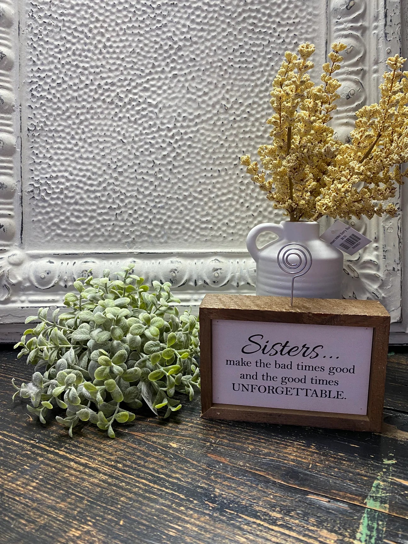 Sisters Picture Sign