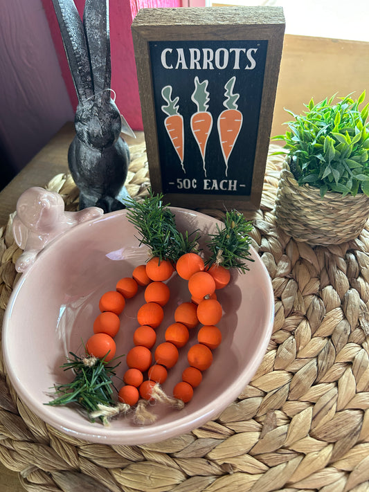 Beaded Carrots
