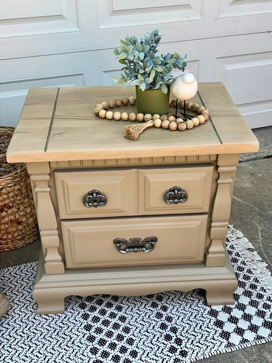 River Rock Hearth Nightstands