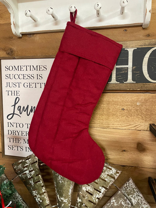 Red Felt Stocking