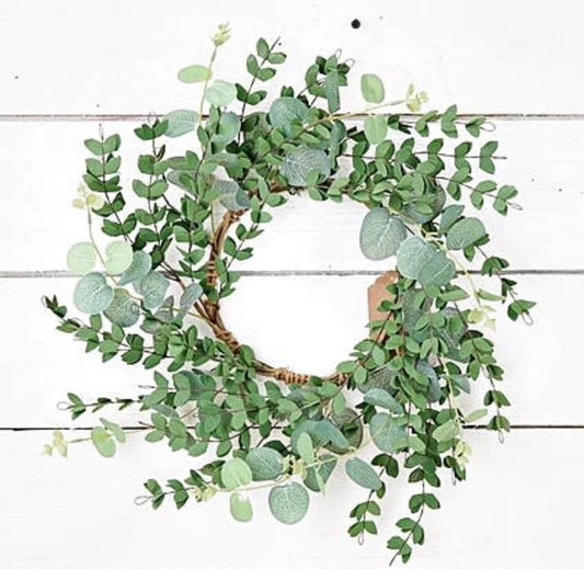 Wreath-Mixed Eucalyptus